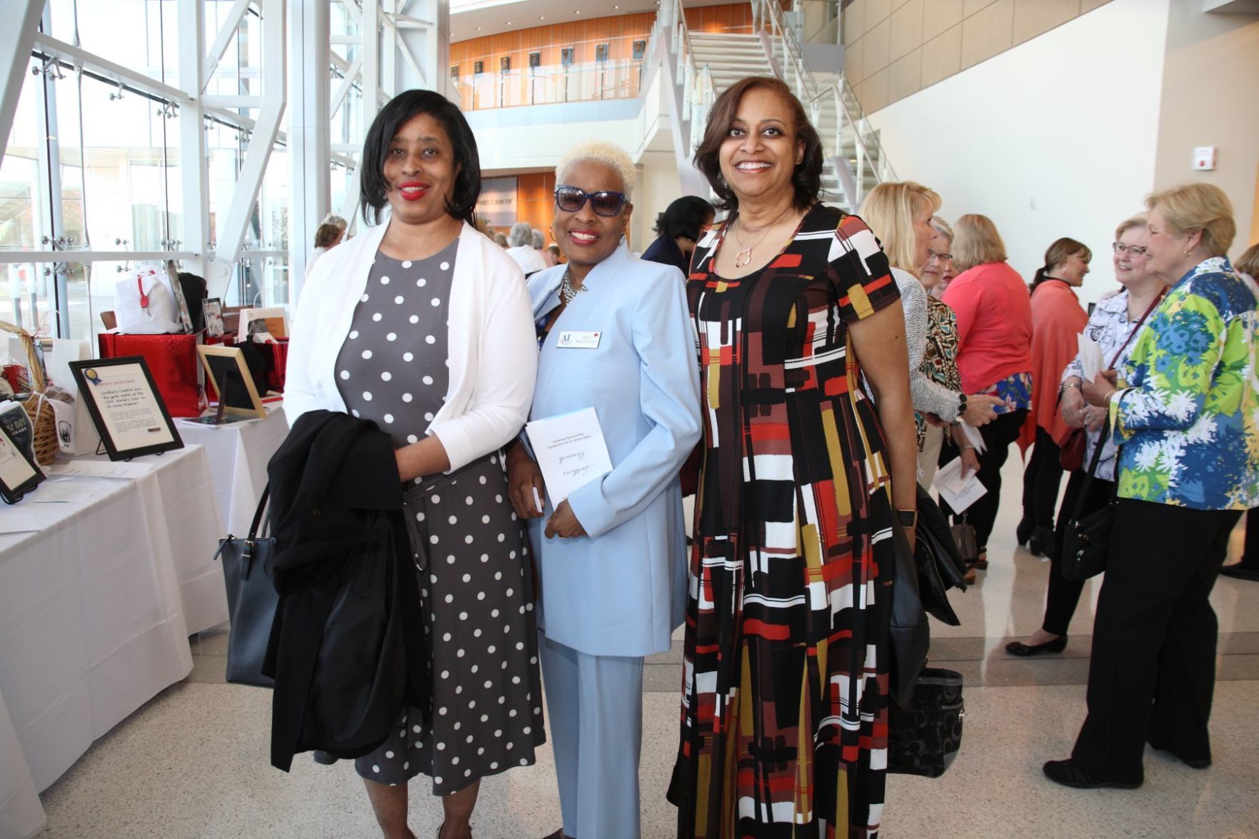 Carmen Dockett, Bev Rodgers, LaVerne Palmer
